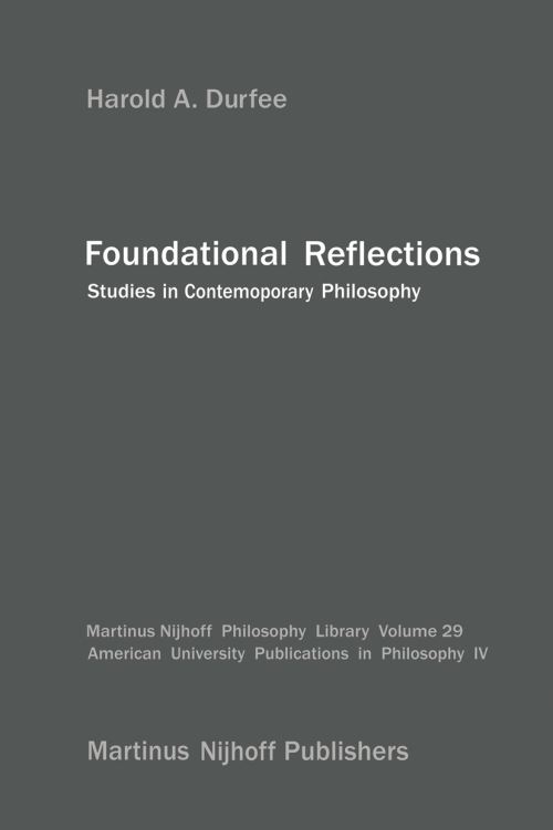 Foundational Reflections