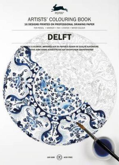 Colouring Book Delft Blue