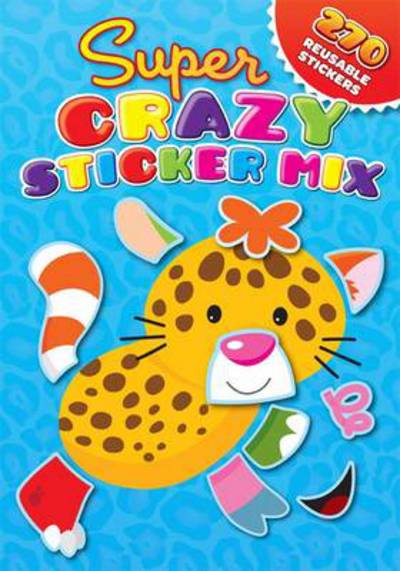 Super Crazy Sticker Mix Blue