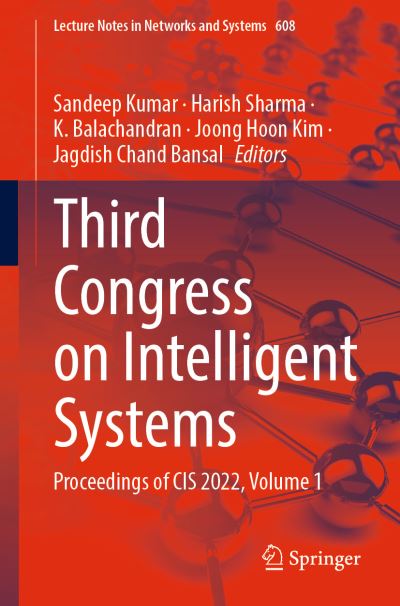 Third Congress on Intelligent Systems Volume 1