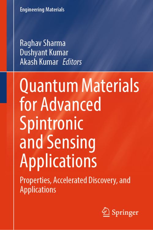 Quantum Materials for Advanced Spintronic and Sensing Applications