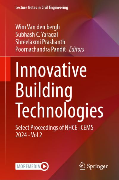 Innovative Building Technologies Volume 2