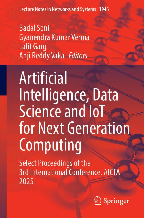 Artificial Intelligence, Data Science and IoT for Next Generation Computing