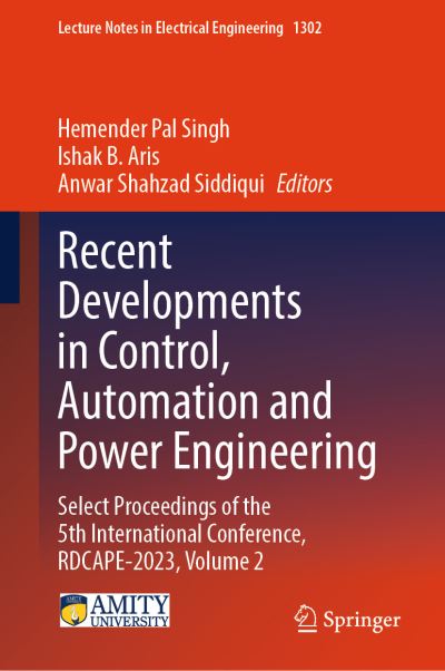 Recent Developments in Control, Automation and Power Engineering Volume 2