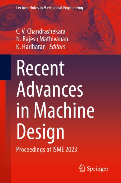 Recent Advances in Machine Design