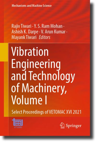 Vibration Engineering and Technology of Machinery