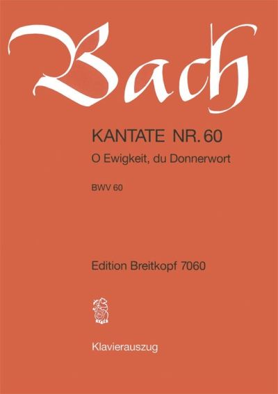 Cantata BWV 60 