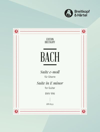 Suite in E Minor BWV 996