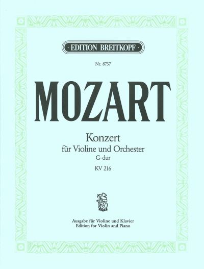 Violin Concerto [No. 3] in G Major K. 216
