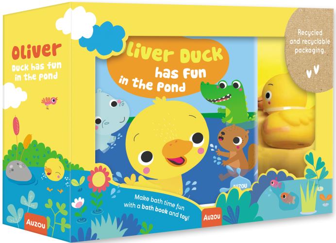 Oliver Duck Has Fun in the Pond