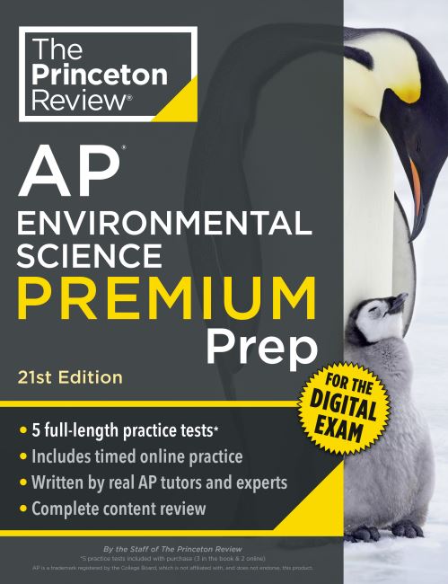Princeton Review AP Environmental Science Premium Prep, 21st Edition