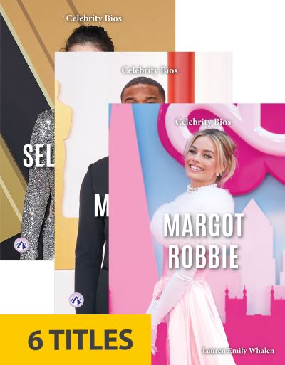 Celebrity Bios (Set of 6). Hardcover