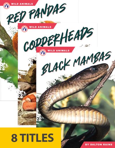 Wild Animals Set 2 (Set of 8). Hardcover