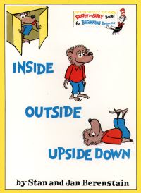 Book Cover for Inside Outside Upside Down by Stan Berenstain