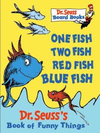 Book Cover for One Fish, Two Fish, Red Fish, Blue Fish by Seuss