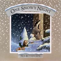 Book Cover for One Snowy Night by Nick Butterworth