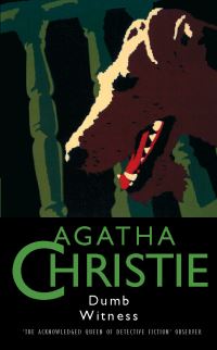 Book Cover for Dumb Witness, 1937 by Agatha Christie