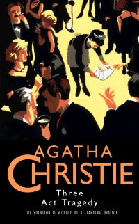 Book Cover for Three Act Tragedy by Agatha Christie