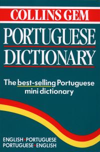 Book Cover for Collins Gem Portuguese Dictionary by John Whitlam