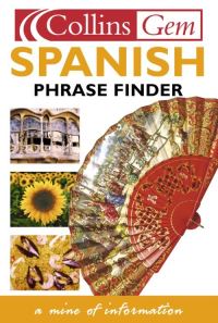 Book Cover for Collins Gem Spanish Phrase Finder by 