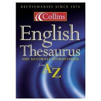 Book Cover for Collins Thesaurus by 