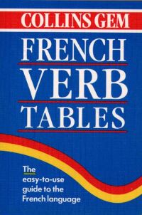 Book Cover for Collins Gem French Verb Tables by Lesley A Robertson