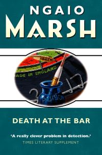 Book Cover for Death at the Bar by Ngaio Marsh