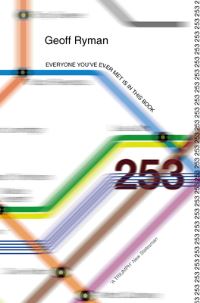 Book Cover for 253 by Geoff Ryman