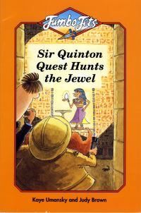 Book Cover for Sir Quinton Quest Hunts the Jewel by Kaye Umansky, Judy Brown
