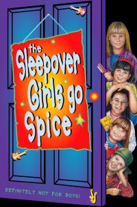 Book Cover for The Sleepover Girls Go Spice by Lorna Read