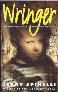 Book Cover for Wringer by Jerry Spinelli