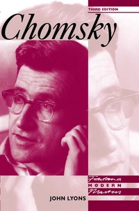 Book Cover for Chomsky by John Lyons