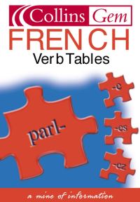 Book Cover for Collins Gem French Verb Tables by Lesley A Robertson