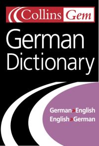 Book Cover for Collins Gem German Dictionary by 