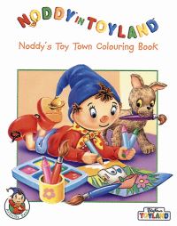 Book Cover for The Toytown Colouring Book by Enid Blyton