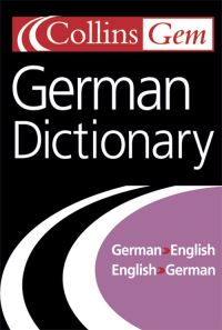 Book Cover for Collins Gem German Dictionary by Veronika CalderwoodSchnorr, Helen Galloway, Silke Probst