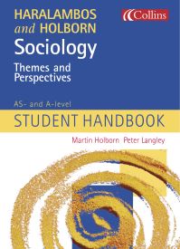 Book Cover for Haralambos and Holborn Sociology Themes and Perspectives, AS- And A-Level Student Handbook by Martin Holborn, Peter Langley, Michael Haralambos