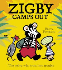 Book Cover for Zigby Camps Out by Brian Paterson