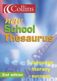 Book Cover for Collins New School Thesaurus by 