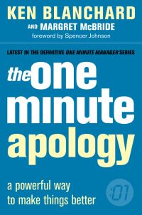 Book Cover for The One Minute Apology by Kenneth H Blanchard, Margret McBride