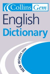 Book Cover for Collins Gem English Dictionary by Paige Weber