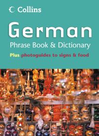 Book Cover for German Phrase Book and Dictionary by 