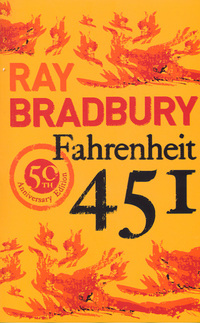 Book Cover for Fahrenheit 451 by Ray Bradbury