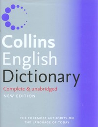 Book Cover for Collins English Dictionary by 