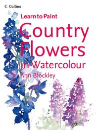 Book Cover for Country Flowers in Watercolour by Ann Blockley