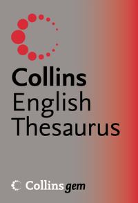 Book Cover for Collins English Thesaurus by 