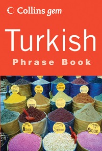 Book Cover for Turkish Phrase Book by Ye­sim Cömertoglu