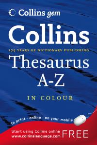 Book Cover for Collins English Thesaurus by 