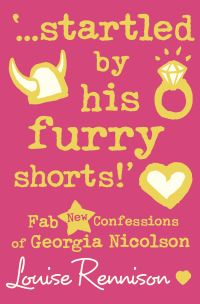 Book Cover for 'Startled by His Furry Shorts!' by Louise Rennison