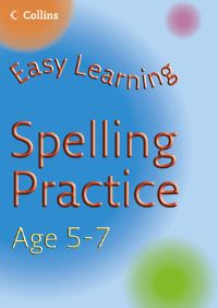 Book Cover for Spelling Practice. Age 5-7 by Karina Law